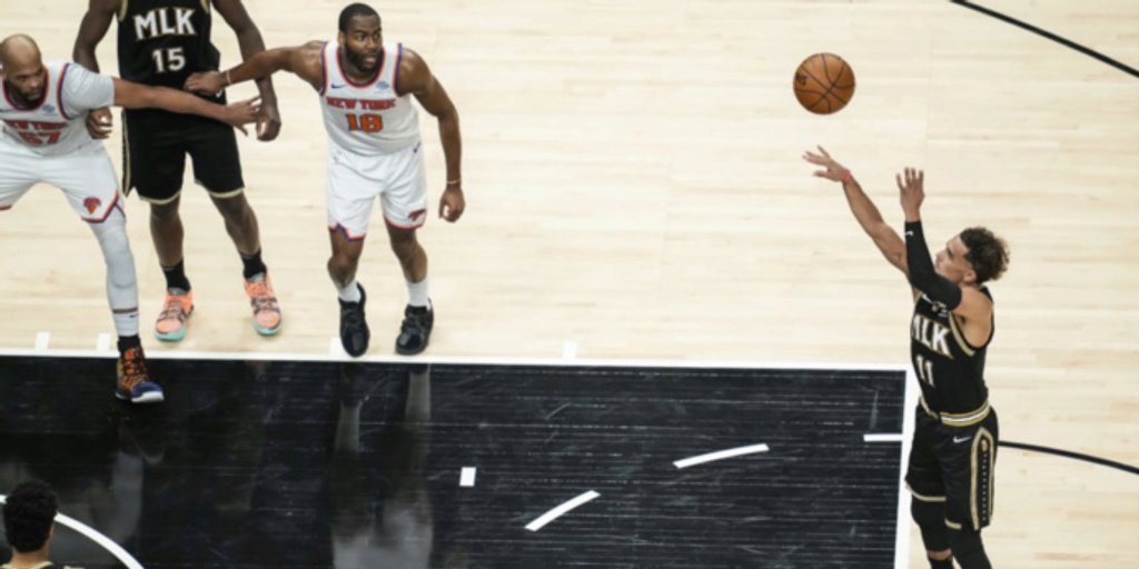 Trae Young leads Hawks to 113-96 win over Knicks, 3-1 series lead
