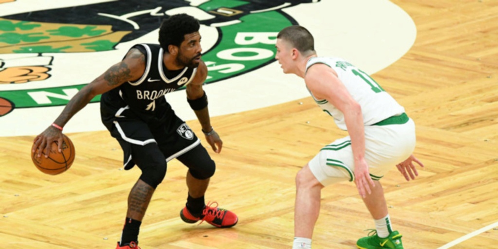 Celtics fan who threw water bottle at Kyrie Irving faces assault charges