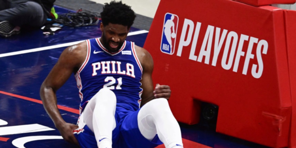 Joel Embiid doubtful for Game 5 vs. Wizards due to knee injury