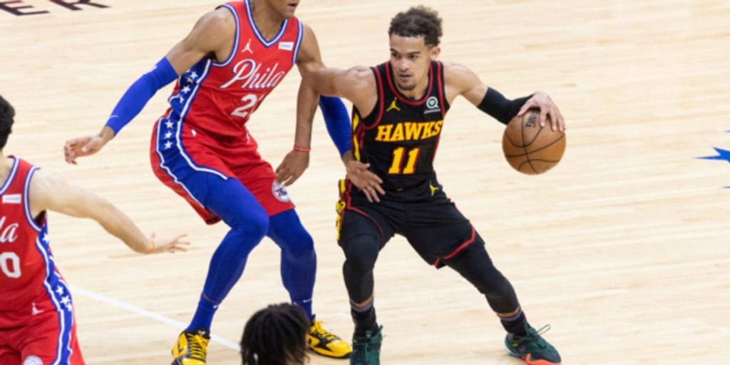 Young scores 35, Hawks top Embiid, Sixers 128-124 in Game 1
