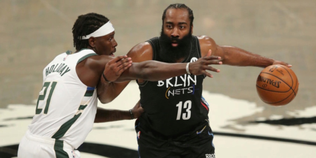 James Harden available, Kyrie Irving out for Game 6 on Thursday