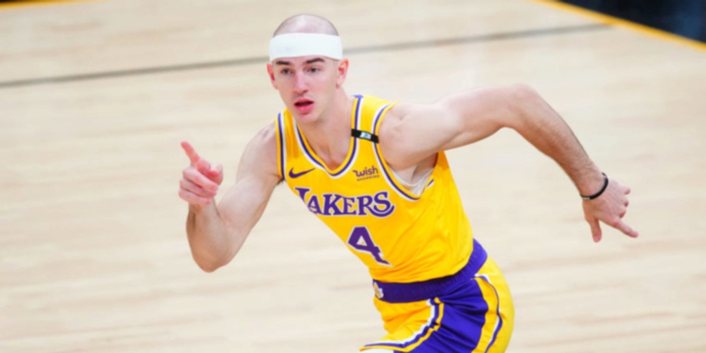 Lakers' Alex Caruso arrested and then released for marijuana possession