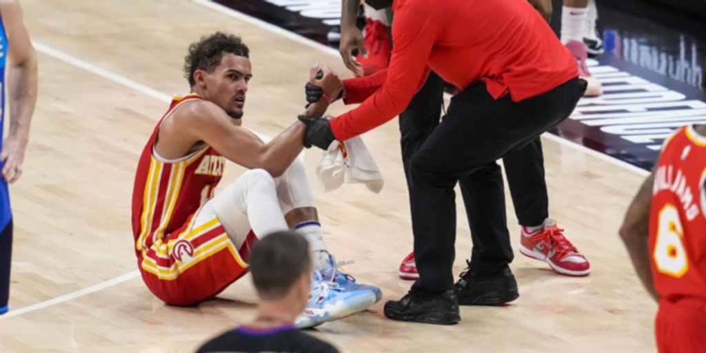 Hawks' Trae Young (right foot) is 'questionable' for Game 4 of ECF