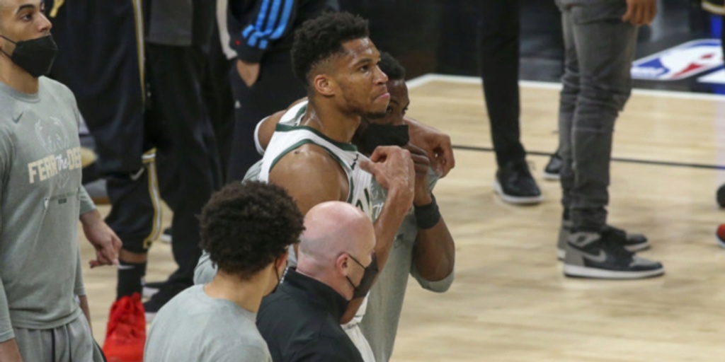 Giannis Antetokounmpo (knee) suffers no structural damage, doubtful for Game 5