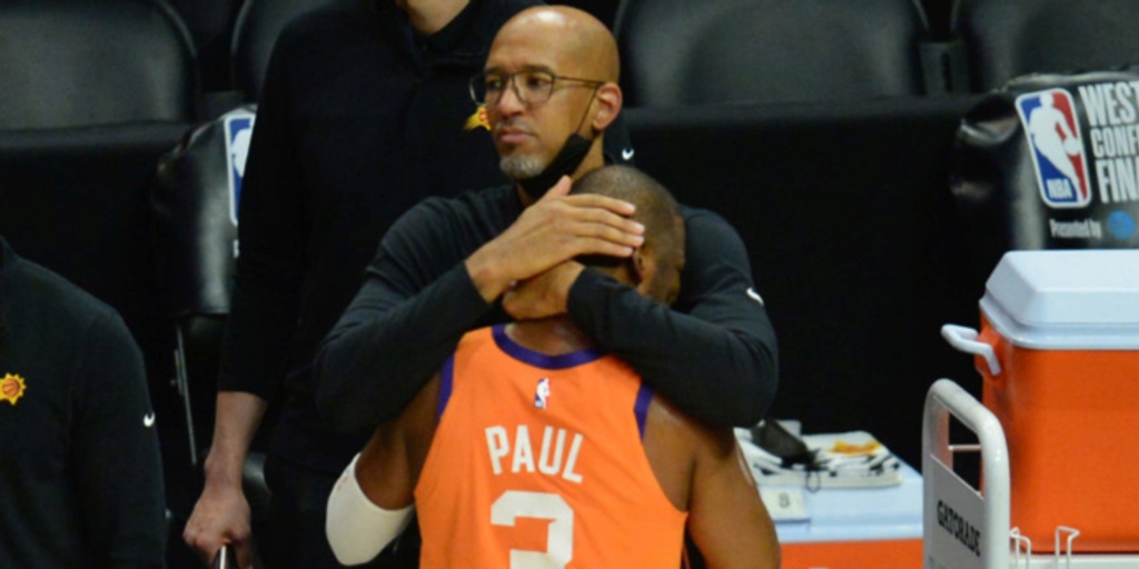 Monty Williams, Chris Paul emotional after Phoenix reaches NBA Finals