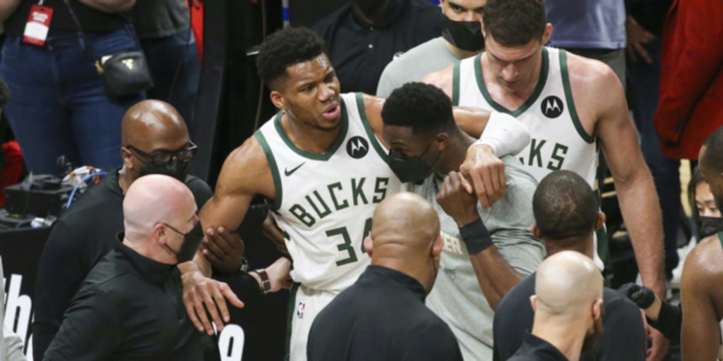 Giannis Antetokounmpo upgraded to questionable for NBA Finals Game 1