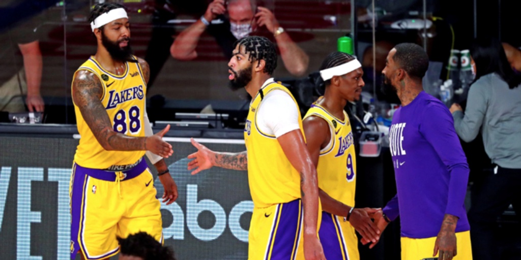 Lakers take 3-1 series lead, 1 win from title