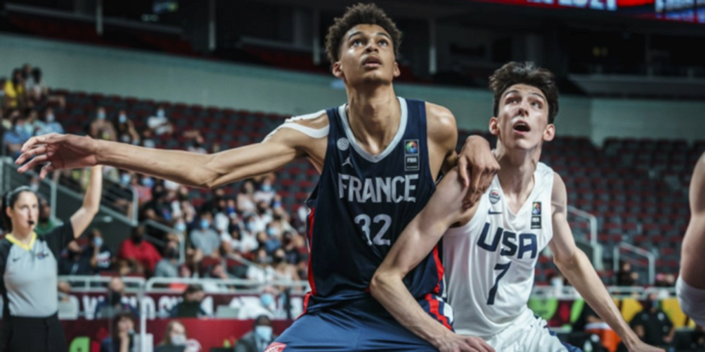 US overcomes rising French star Wembanyama to win U19 basketball title