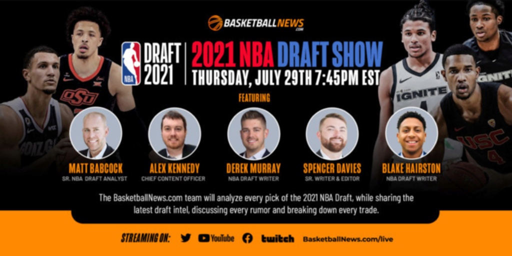 2021 NBA Draft Show: LIVE