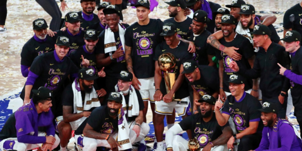 Lakers open up as early favorites for 2021