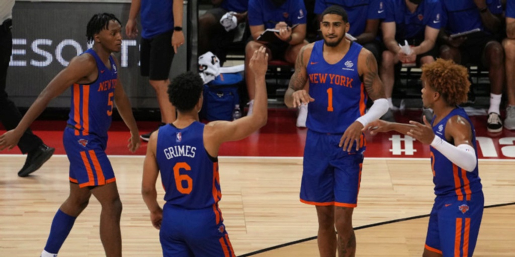 New York Knicks' youngsters exceed expectations in Las Vegas