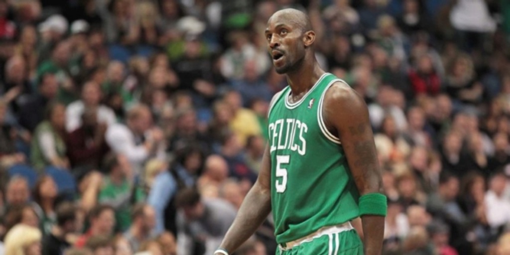 Celtics to retire Kevin Garnett's No. 5 on March 13 against Mavericks