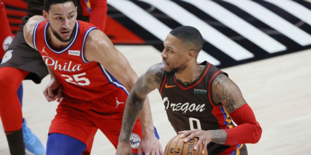 Philly 'has its eyes set' on Damian Lillard, continues to shop Ben Simmons