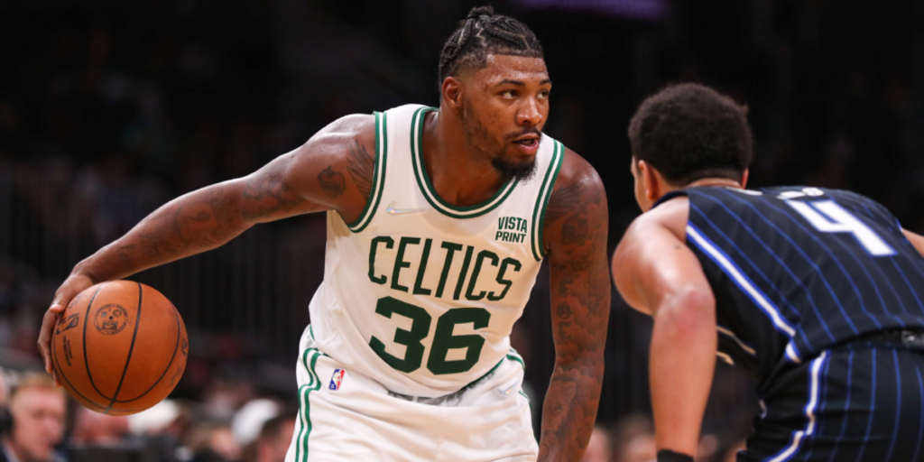 What does Marcus Smart at point guard look like for the Celtics?