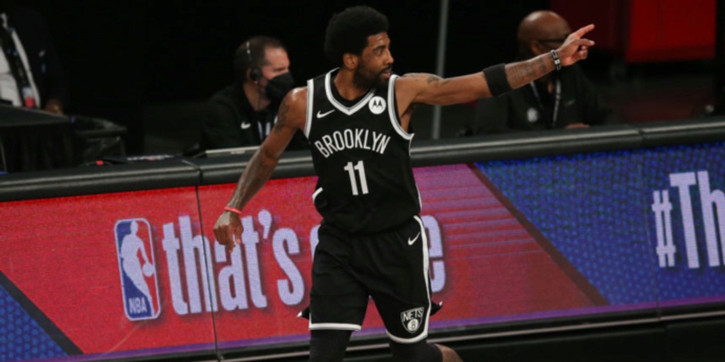 Kyrie Irving misses first practice after Nets return to New York