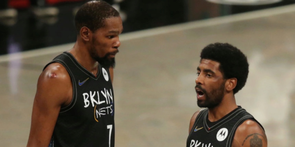 'Naïve' Kevin Durant 'envisioning Kyrie being a part of our team'