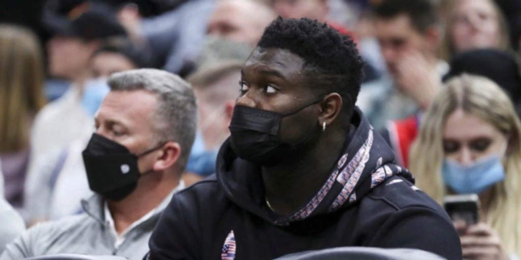 Zion Williamson (foot) has setback, will be shut down for time being