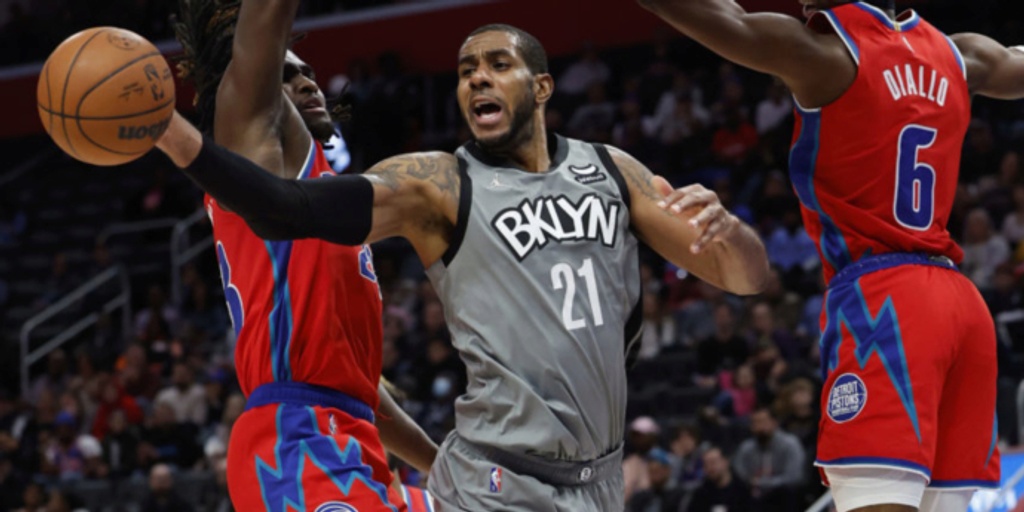Nets without 5 players for NBA's health and safety protocols