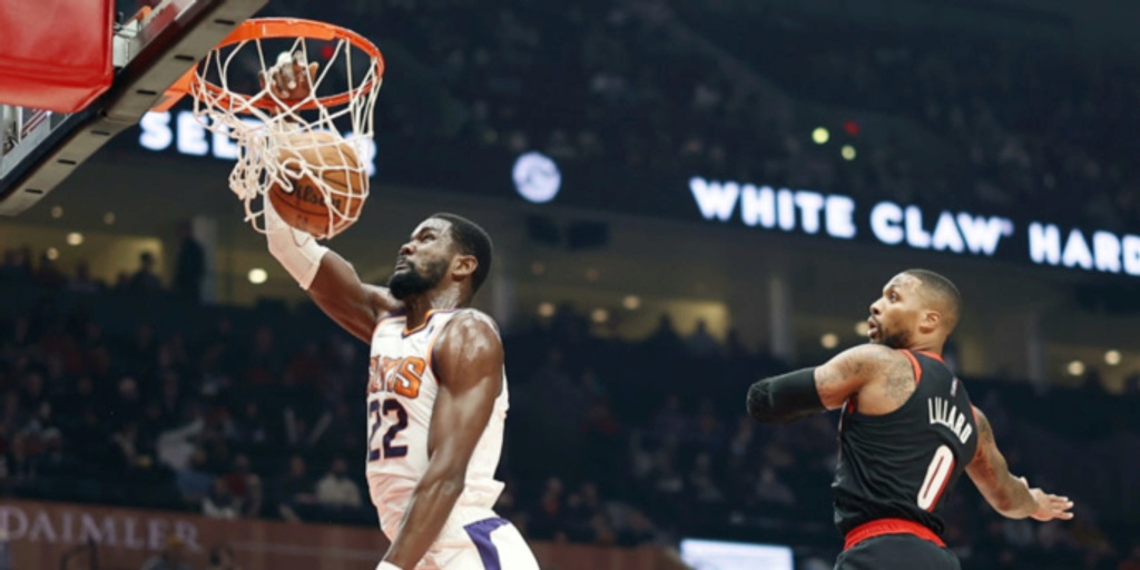 Ayton returns to pace Suns in 111-107 win over Blazers in OT