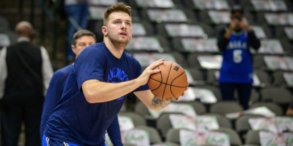 Luka Doncic (ankle) ruled out Sunday at Minnesota, will continue rehab in Dallas