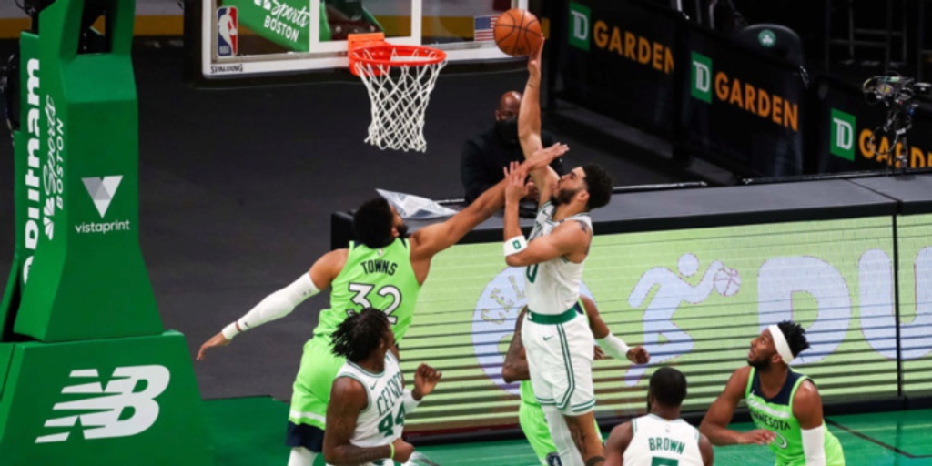 Jayson Tatum, Karl-Anthony Towns win Player of the Week honors for Week 9