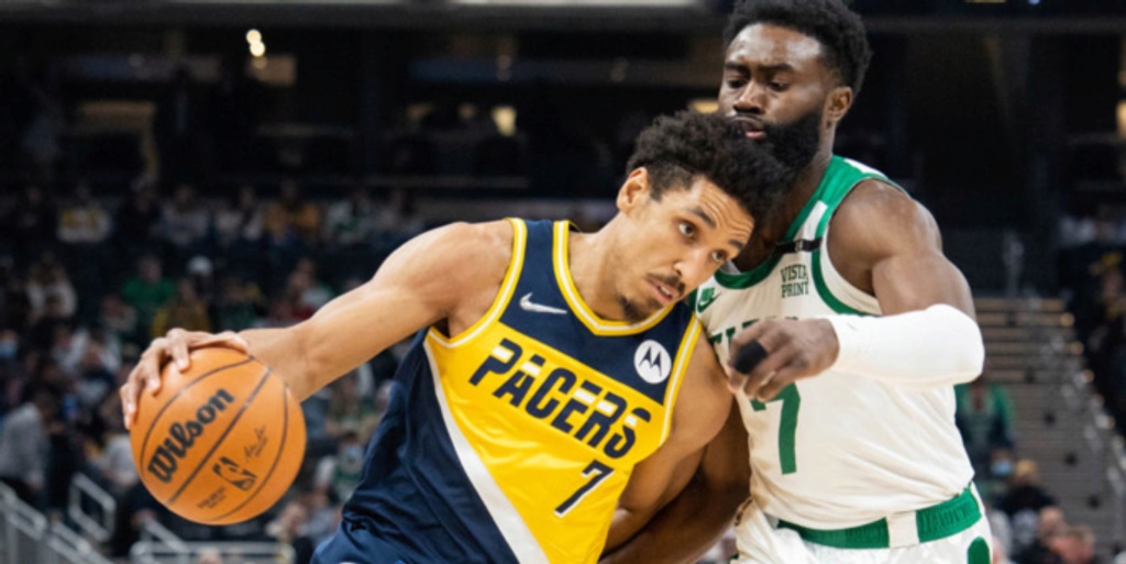 Pacers' Brogdon leaves game with Achilles 'soreness'