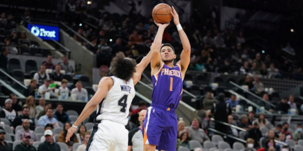 Booker's season-high 48 helps Suns rally past Spurs 121-107