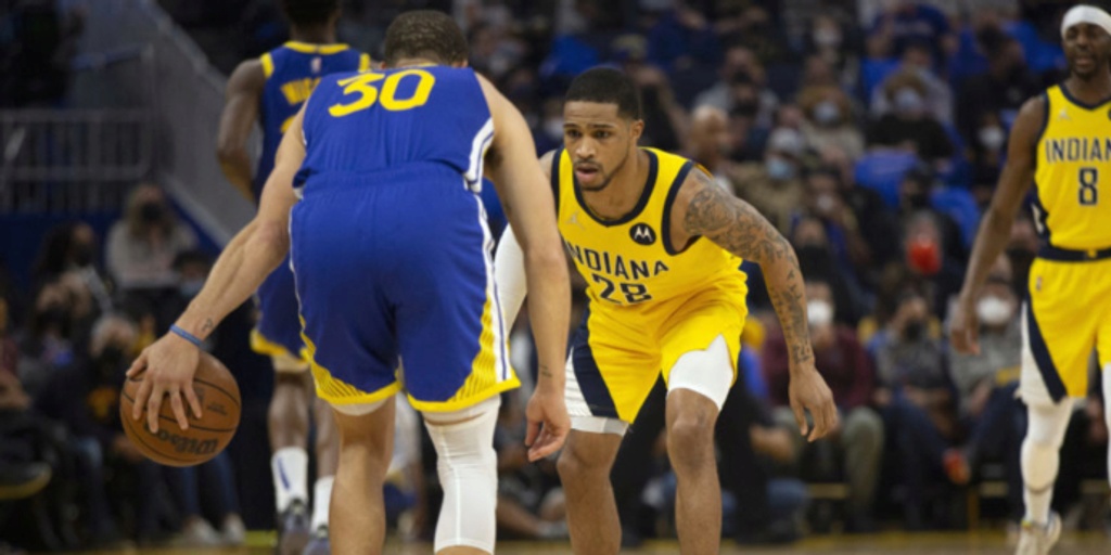Undermanned Pacers stun Curry, Warriors 121-117 in overtime