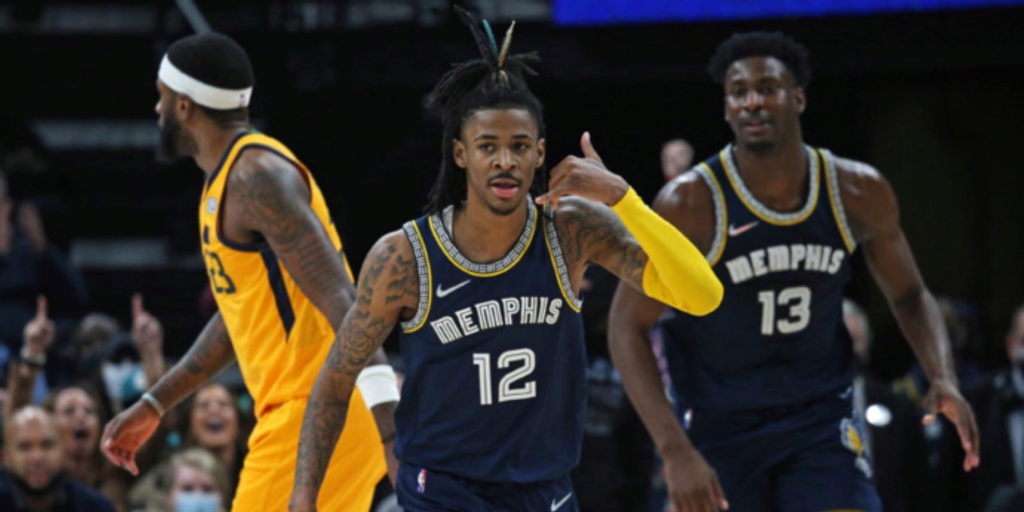 All-Star Morant has triple-double, Grizzlies beat Jazz