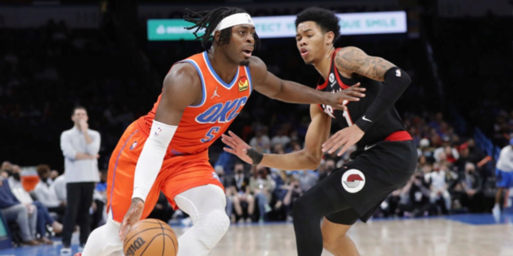 Dort helps Thunder top Trail Blazers 98-81, end 7-game skid
