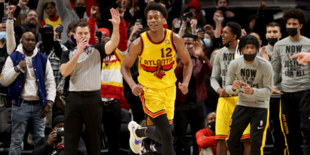 De'Andre Hunter is helping power the Hawks' turnaround