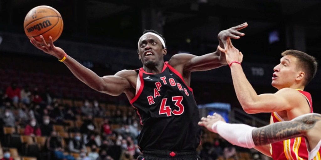 Siakam matches season high with 33 points, Raptors top Hawks