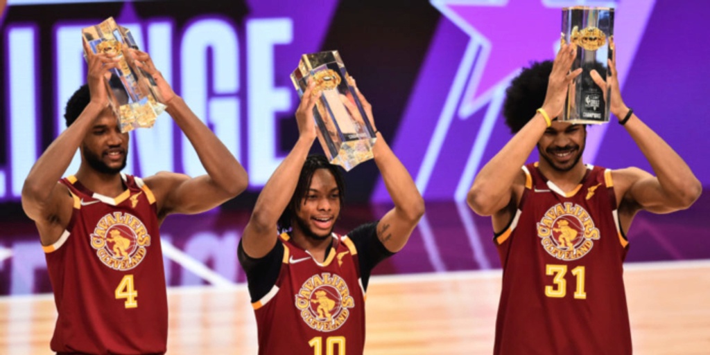 Cavaliers trio wins Skills Challenge at All-Star Saturday