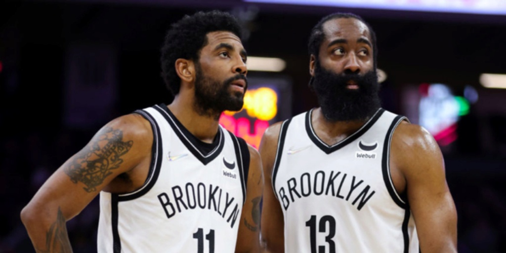 Kyrie Irving's vaccination status vs. Toronto concerned James Harden