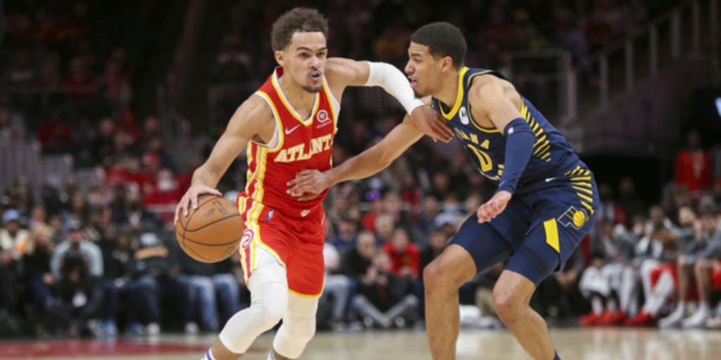 Trae Young scores 47, Hawks hold off Pacers 131-128