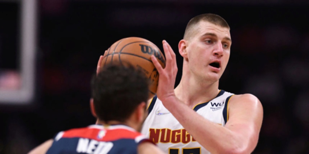 Jokic shines, Nuggets cruise to 127-109 victory over Wizards