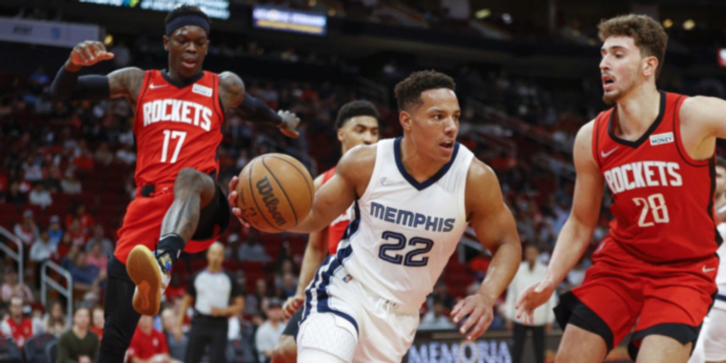 Bane has 24 points, Grizzlies rout Rockets without Morant