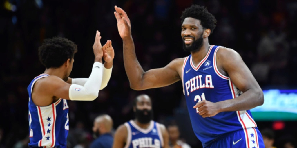 Cavs cry foul after Embiid scores 44 in Sixers' 122-108 win