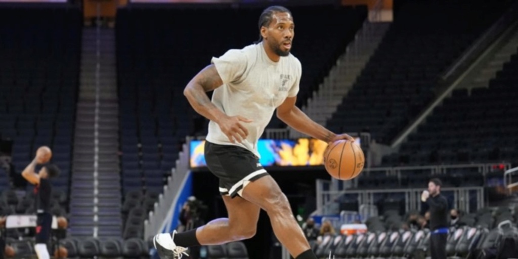 Kawhi Leonard spotted at Clippers' practice facility