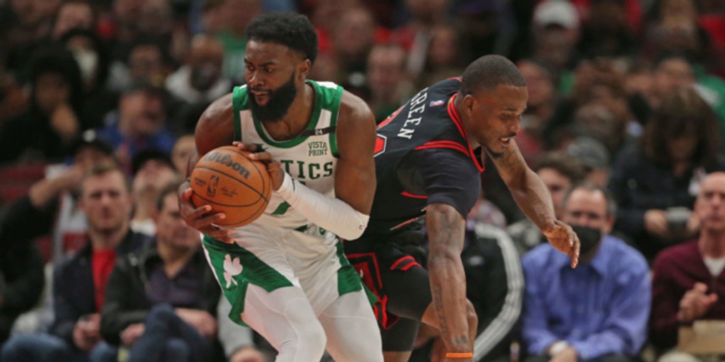 Celtics rout Bulls for 50th, close in on No. 2 spot in East