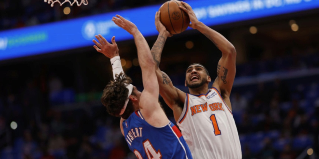 Toppin scores 35, Knicks rout Wizards 114-92
