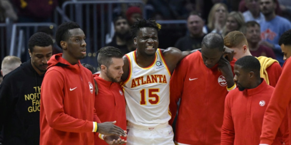 Hawks announce Clint Capela will miss rest of play-in (knee hyperextension)