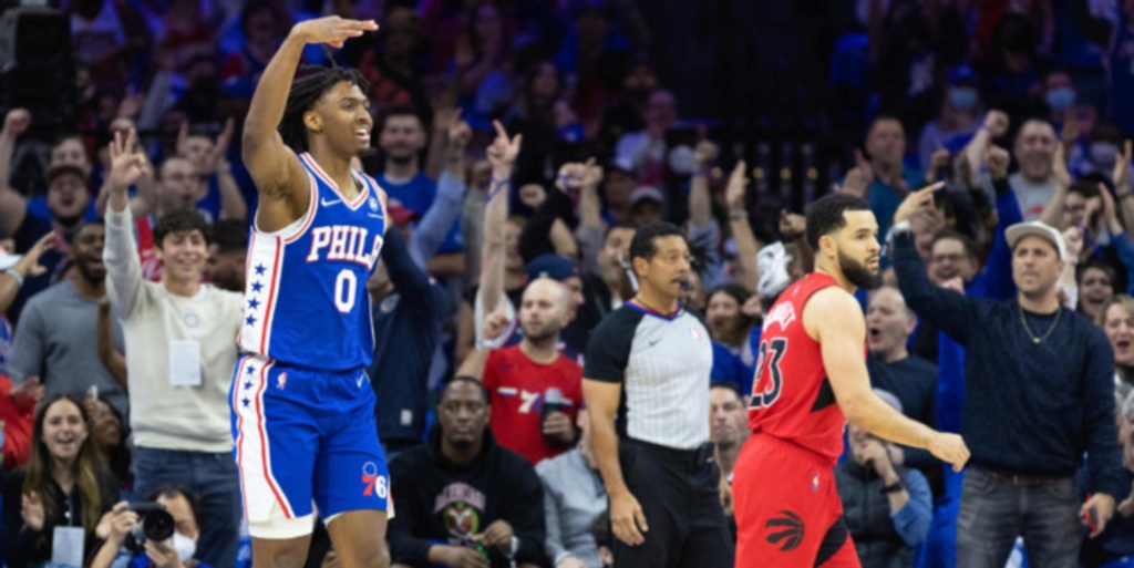 Maxey breaks out for 38 points, 76ers beat Raptors in Game 1