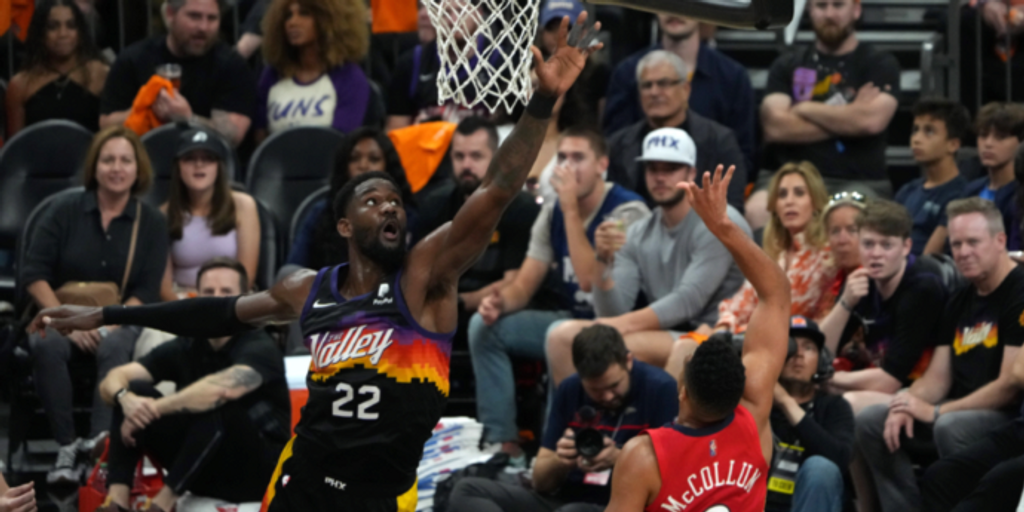 Deandre Ayton's locked-in defense a 'weapon' Suns happily deploy