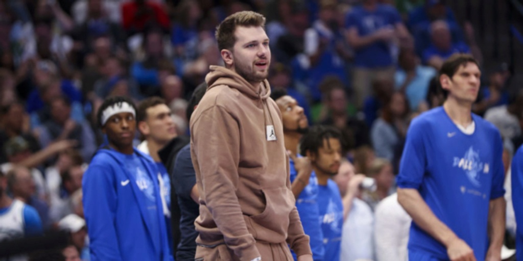 MacMahon: Luka Doncic's chances of returning for Game 3 'uncertain'