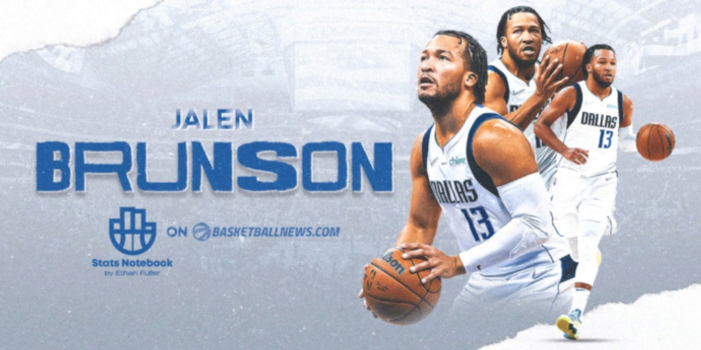 NBA Stats Notebook: Jalen Brunson is in the driver's seat