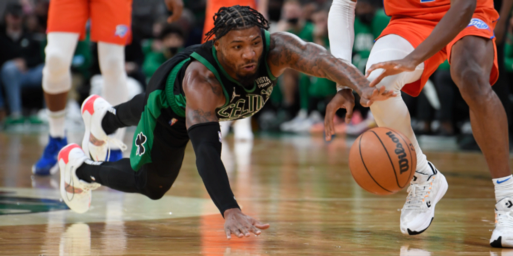 Celtics' Marcus Smart named 2021-22 Hustle Award winner