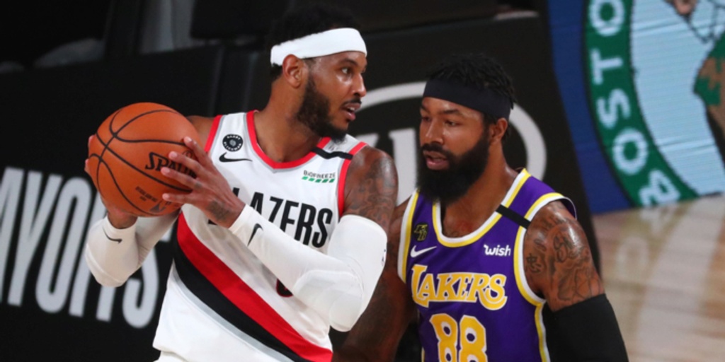 Carmelo Anthony agrees to return to Blazers