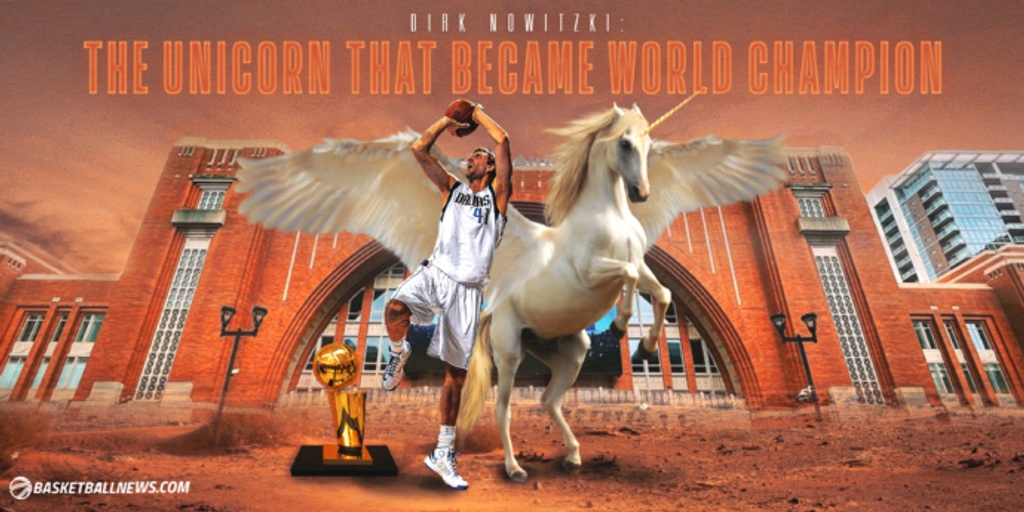 Blazing the Trail: Dirk Nowitzki, the unicorn that became world champion