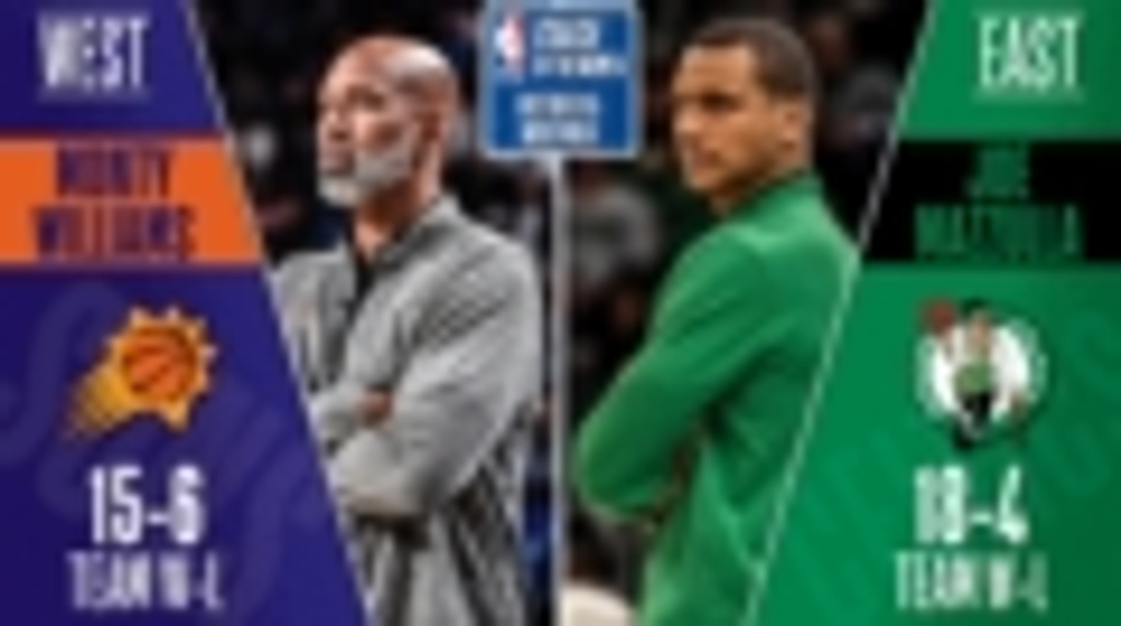 Monty Williams, Joe Mazzulla named NBA Coaches of the Month